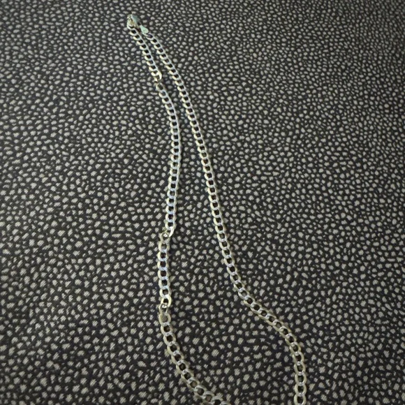 Gold and Silver Chain Necklace